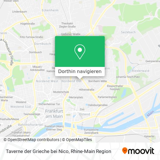 Taverne der Grieche bei Nico Karte