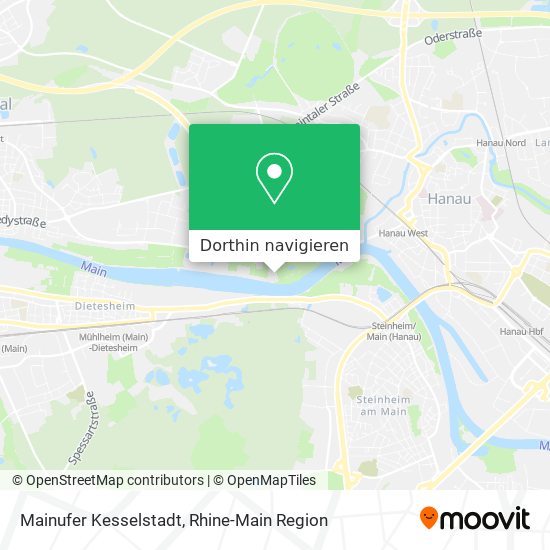 Mainufer Kesselstadt Karte