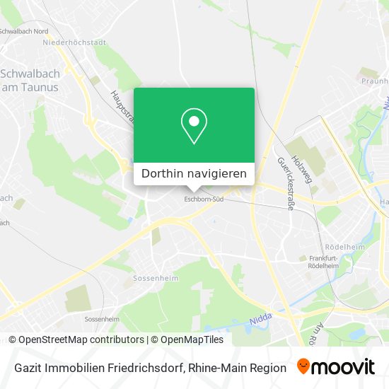 Gazit Immobilien Friedrichsdorf Karte