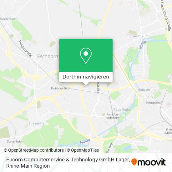 Eucom Computerservice & Technology GmbH Lager Karte