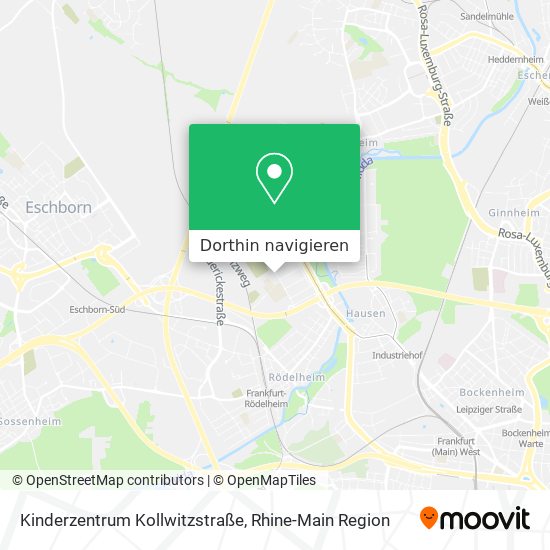 Kinderzentrum Kollwitzstraße Karte
