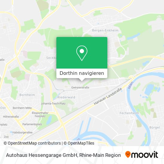 Autohaus Hessengarage GmbH Karte