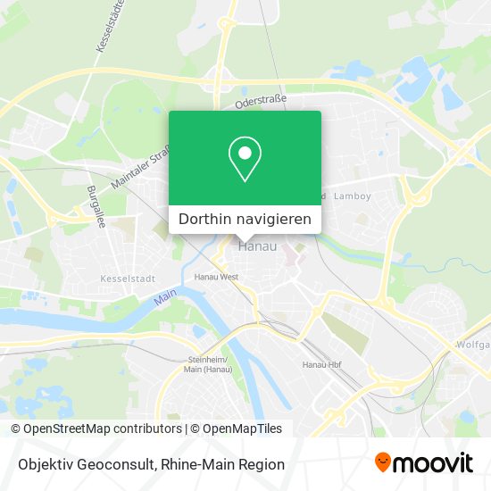 Objektiv Geoconsult Karte