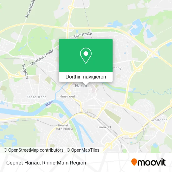 Cepnet Hanau Karte