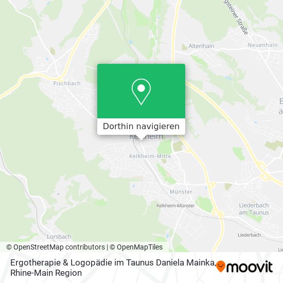 Ergotherapie & Logopädie im Taunus Daniela Mainka Karte