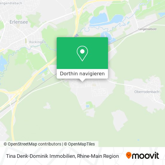 Tina Denk-Dominik Immobilien Karte