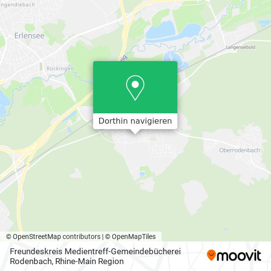 Freundeskreis Medientreff-Gemeindebücherei Rodenbach Karte