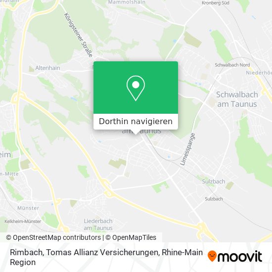 Rimbach, Tomas Allianz Versicherungen Karte