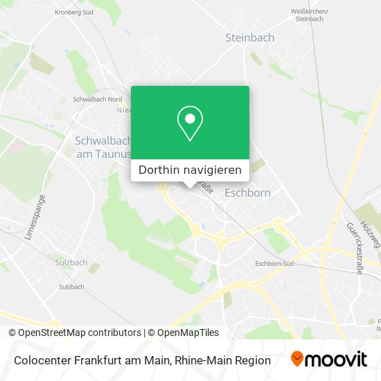 Colocenter Frankfurt am Main Karte