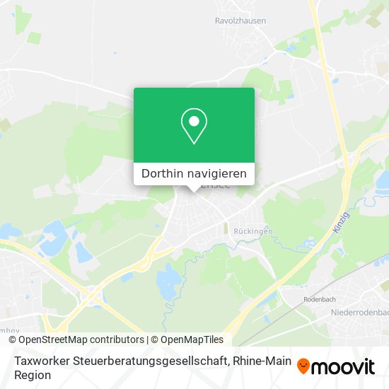 Taxworker Steuerberatungsgesellschaft Karte
