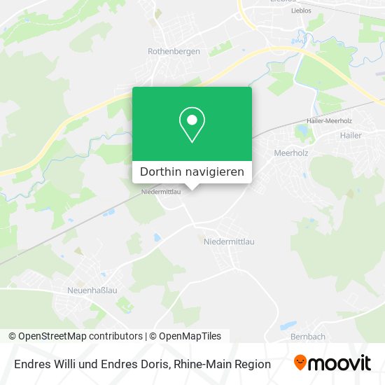 Endres Willi und Endres Doris Karte