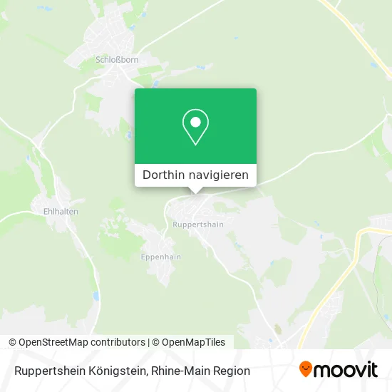 Ruppertshein Königstein Karte