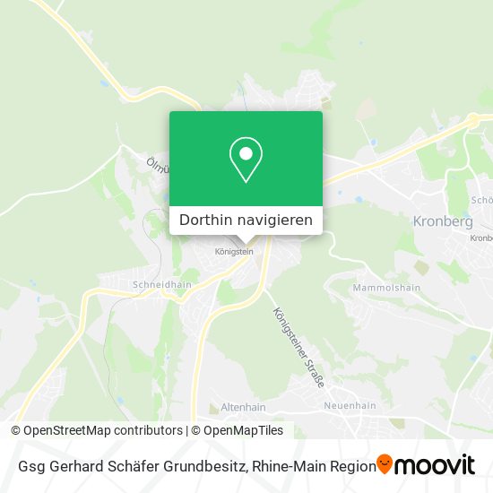 Gsg Gerhard Schäfer Grundbesitz Karte