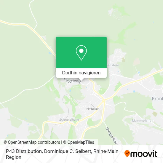 P43 Distribution, Dominique C. Seibert Karte