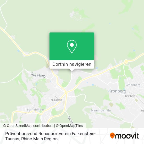 Präventions-und Rehasportverein Falkenstein-Taunus Karte