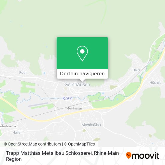 Trapp Matthias Metallbau Schlosserei Karte