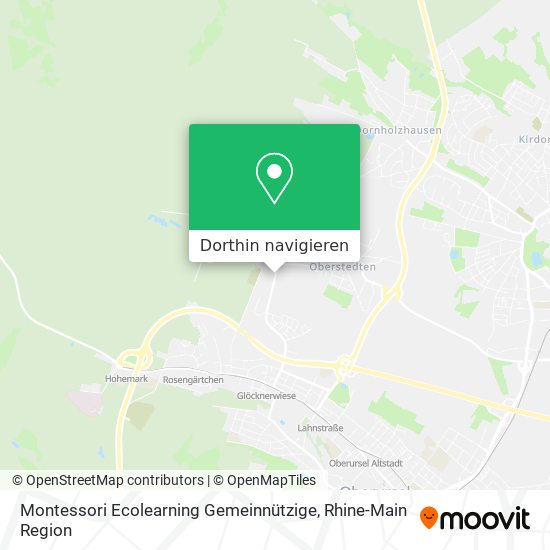 Montessori Ecolearning Gemeinnützige Karte