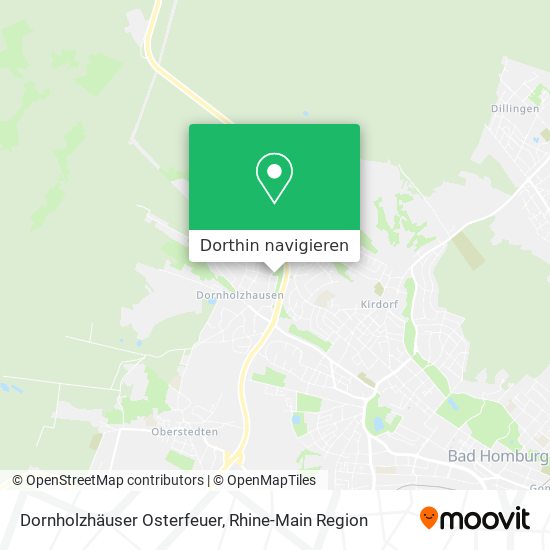 Dornholzhäuser Osterfeuer Karte