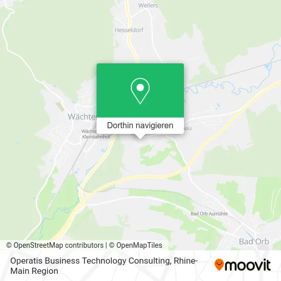 Operatis Business Technology Consulting Karte