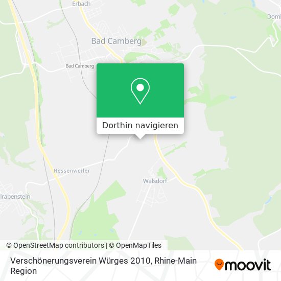 Verschönerungsverein Würges 2010 Karte