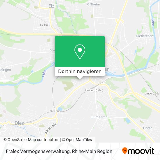 Fralex Vermögensverwaltung Karte