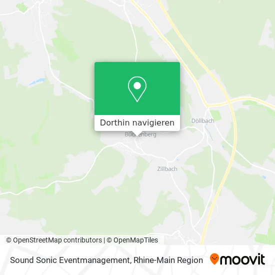 Sound Sonic Eventmanagement Karte