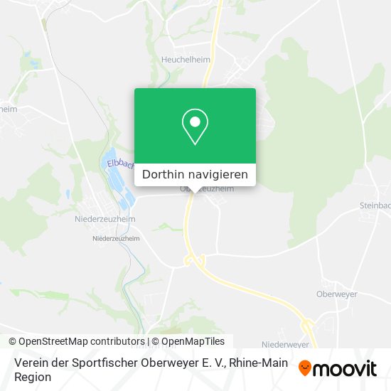 Verein der Sportfischer Oberweyer E. V. Karte