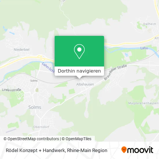 Rödel Konzept + Handwerk Karte