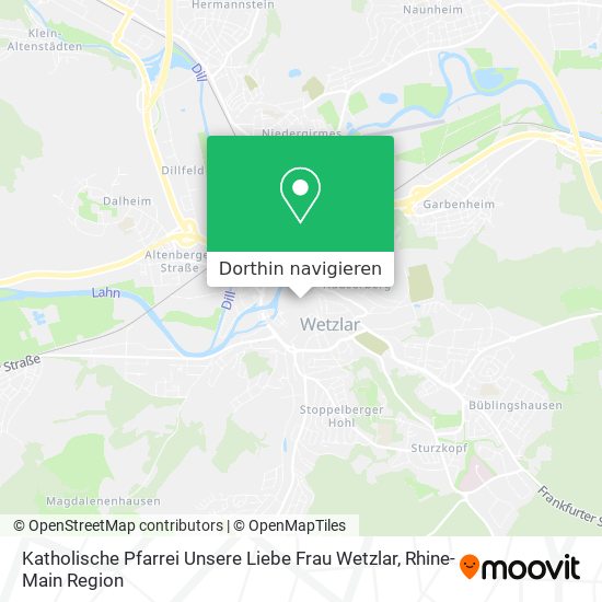 Katholische Pfarrei Unsere Liebe Frau Wetzlar Karte
