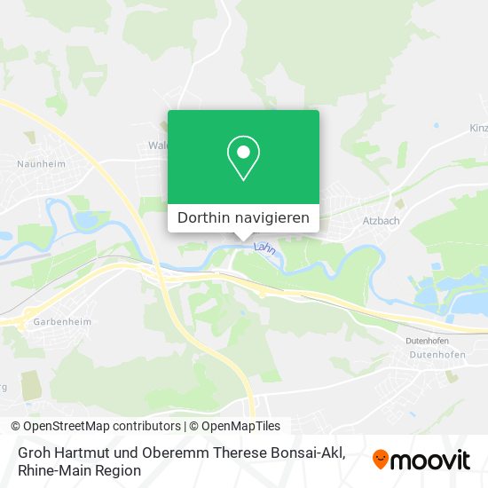 Groh Hartmut und Oberemm Therese Bonsai-Akl Karte