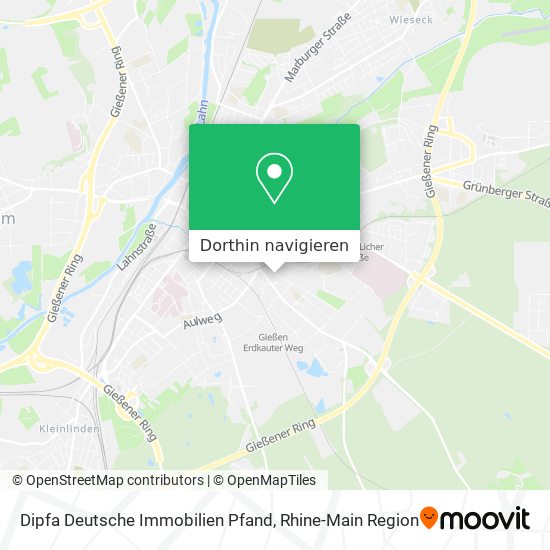 Dipfa Deutsche Immobilien Pfand Karte