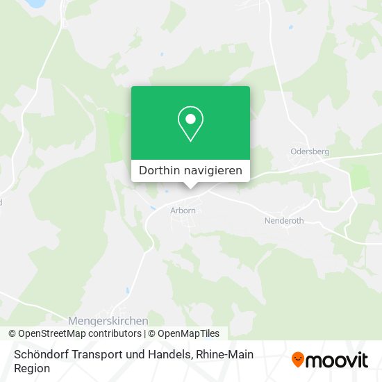 Schöndorf Transport und Handels Karte