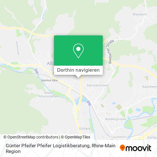 Günter Pfeifer Pfeifer Logistikberatung Karte