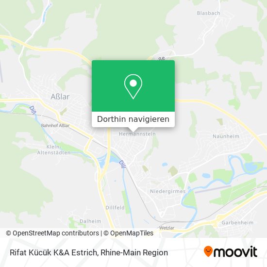 Rifat Kücük K&A Estrich Karte