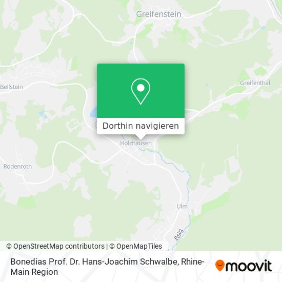 Bonedias Prof. Dr. Hans-Joachim Schwalbe Karte
