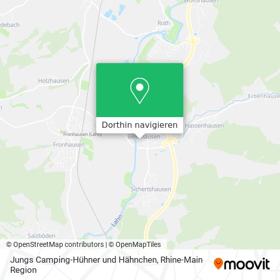 Jungs Camping-Hühner und Hähnchen Karte