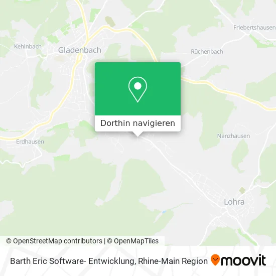 Barth Eric Software- Entwicklung Karte