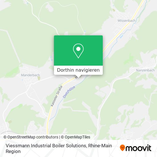 Viessmann Industrial Boiler Solutions Karte