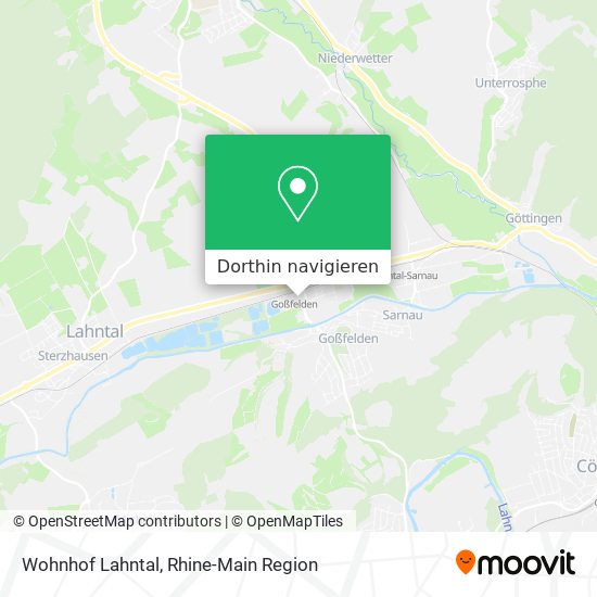 Wohnhof Lahntal Karte