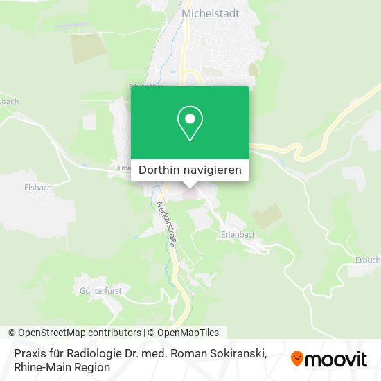 Praxis für Radiologie Dr. med. Roman Sokiranski Karte