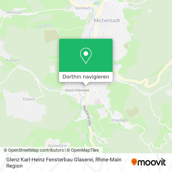 Glenz Karl-Heinz Fensterbau Glaserei Karte