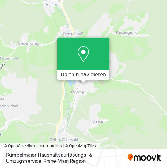 Rümpelmaier Haushaltsauflösungs- & Umzugsservice Karte
