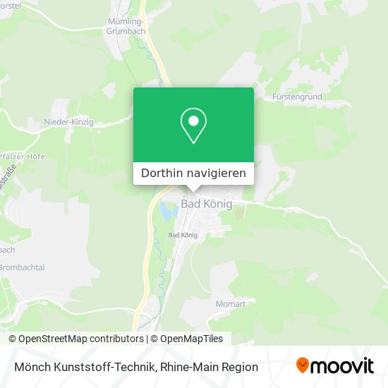 Mönch Kunststoff-Technik Karte
