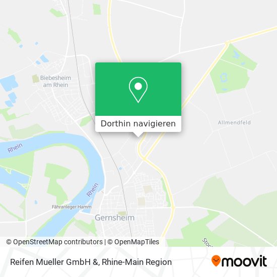 Reifen Mueller GmbH & Karte