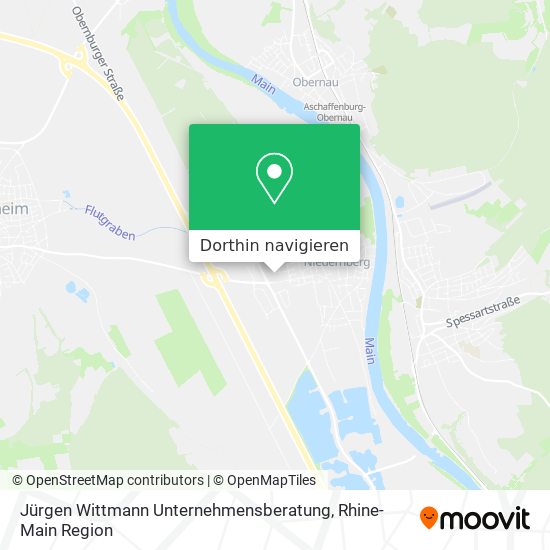 Jürgen Wittmann Unternehmensberatung Karte