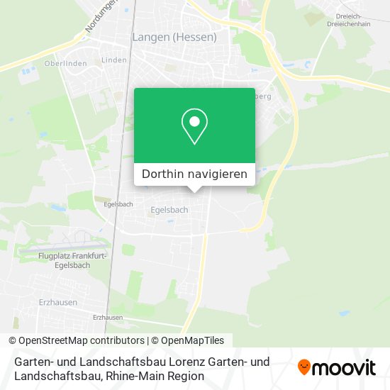 Garten- und Landschaftsbau Lorenz Garten- und Landschaftsbau Karte