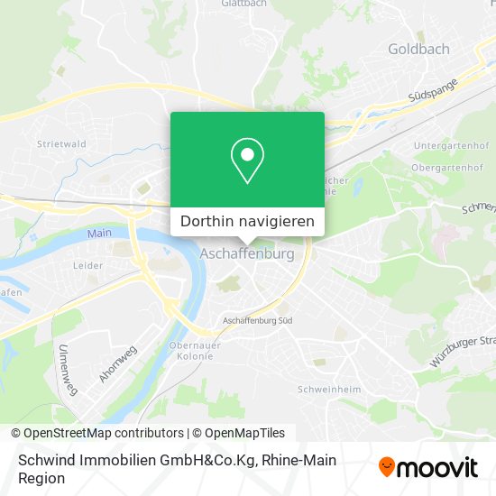 Schwind Immobilien GmbH&Co.Kg Karte