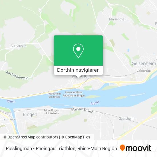 Rieslingman - Rheingau Triathlon Karte