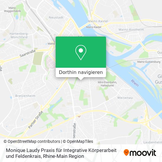Monique Laudy Praxis für Integrative Körperarbeit und Feldenkrais Karte
