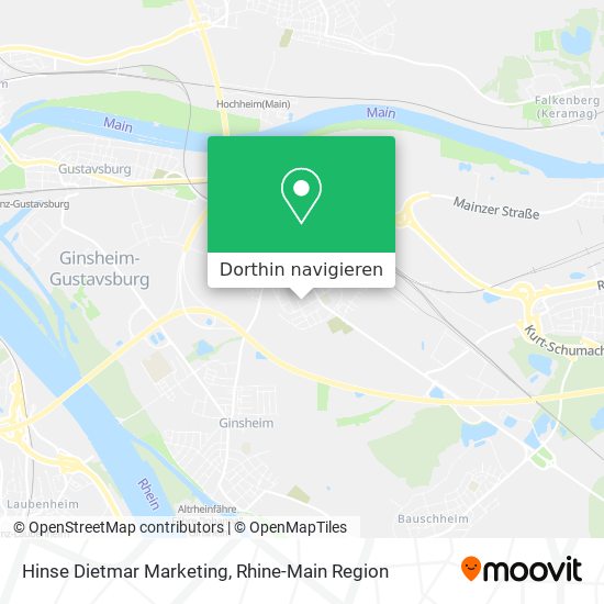 Hinse Dietmar Marketing Karte